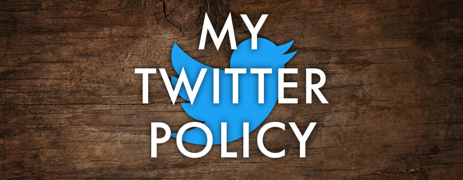 My Twitter Policy banner
