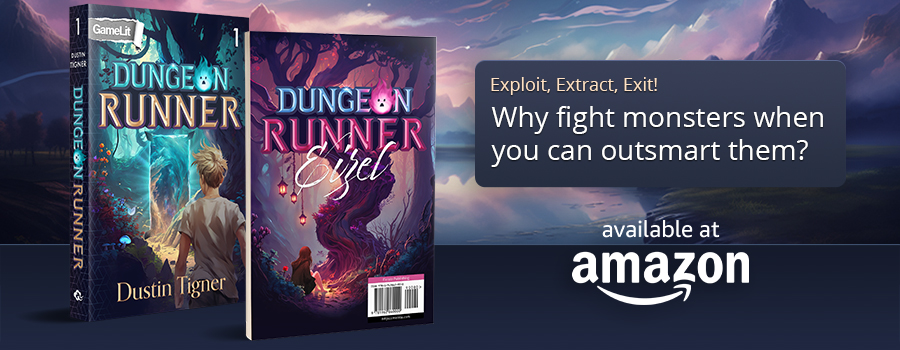 Dungeon Runner 1 is now available on Kindle Unlimited and Audible! Click to learn more.